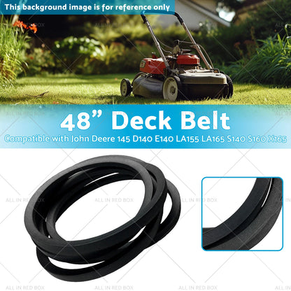 48" Deck Belt for John Deere 145 D140 E140 LA155 LA165 S140 S160 X165