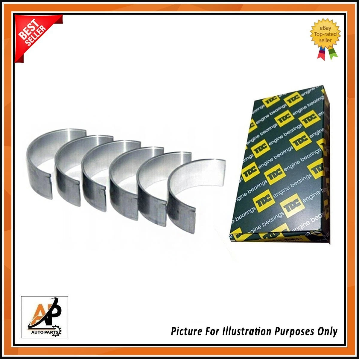 Conrod Big End Bearings Replacement Set for Hyundai Santa Fe IV (TM) (2019–2024)