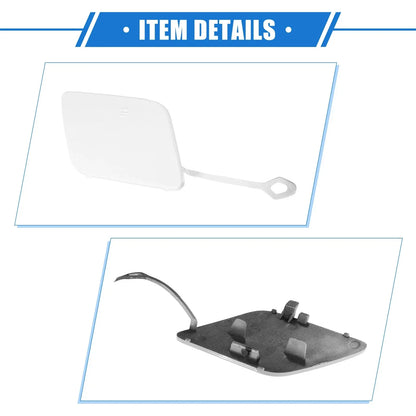 Front Bumper Tow Hook Cover for Mercedes-Benz C250 (2012-2014) - White