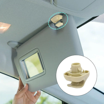 Beige Car Sun Visor Hook Clip Retainer for Honda Civic (1996-2008)