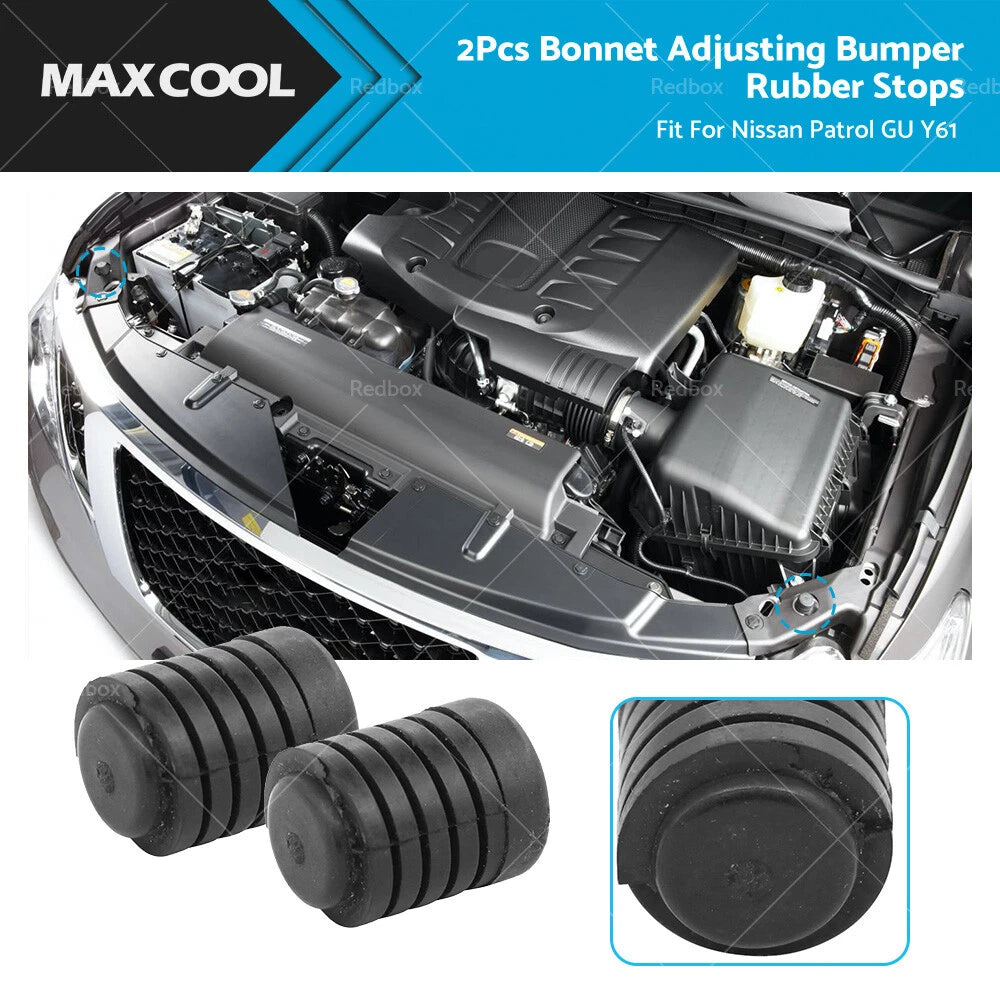 Bonnet Adjusting Bumper Rubber Stops for Nissan Patrol GU Y61