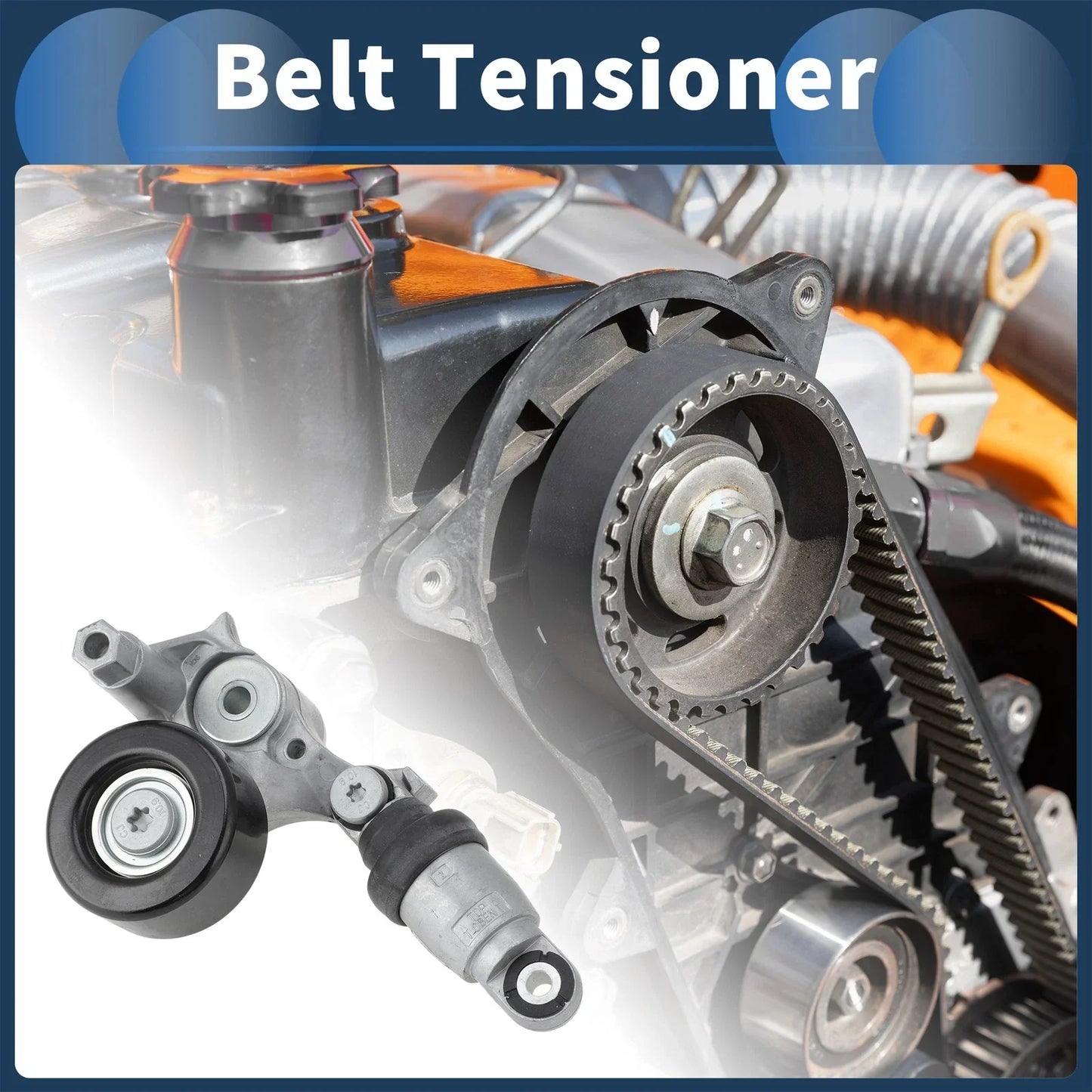 Belt Tensioner for Honda Civic (2017-2024) Metal 1 x Unit