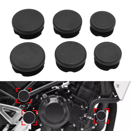 6 x Frame Hole Cover Caps Plug for Honda CB125R CB150R CB250R CB300R (2018-2022)