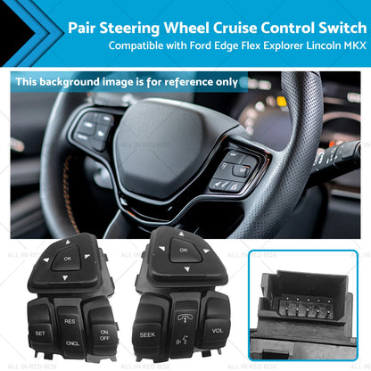 Steering Wheel Cruise Control Switch for Lincoln MKX, Ford Explorer (2007-2015)