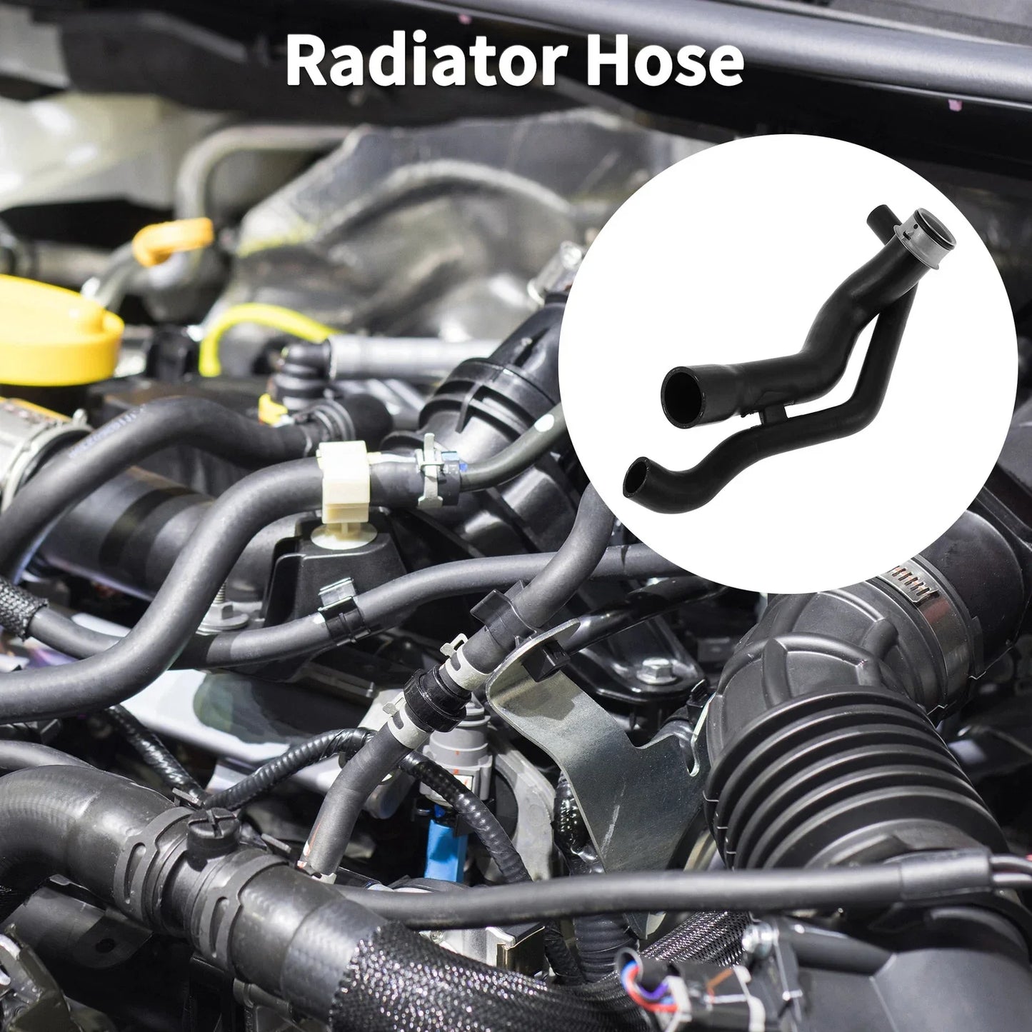 Radiator Hose for Mercedes-Benz Sprinter 3-T 2006-2009 (A9065012482) Rubber
