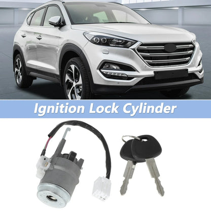 Ignition Lock Cylinder with 2 Keys for Hyundai Tucson (2005-2009)