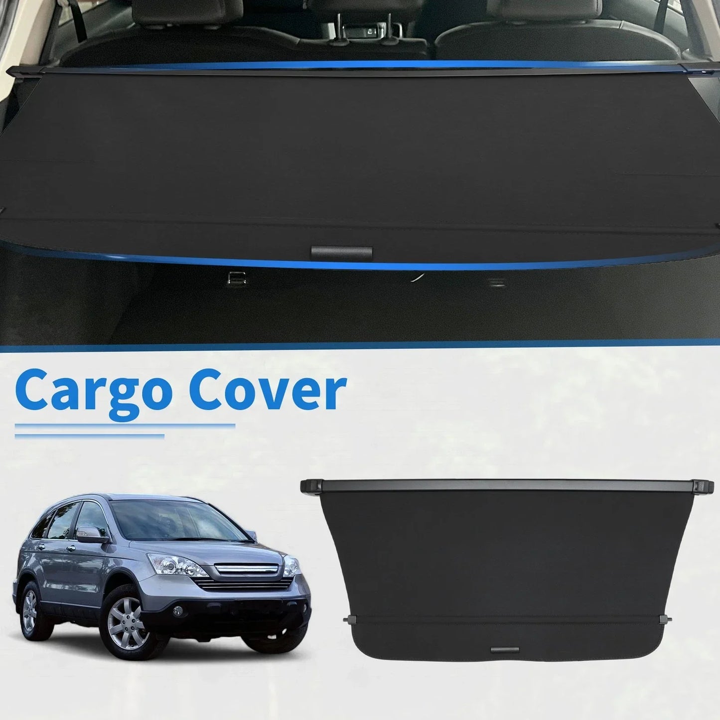 Cargo Cover for Honda CRV 2024-2025 Retractable Trunk Security Shield Shade
