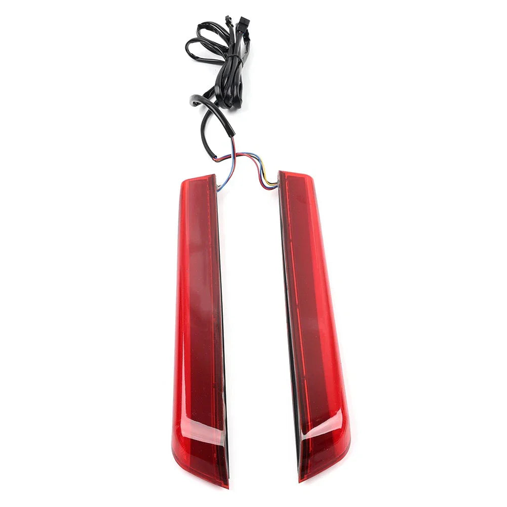 LED Saddlebag Side Marker Lights Red for Harley Touring Street Glide (2014-2023)