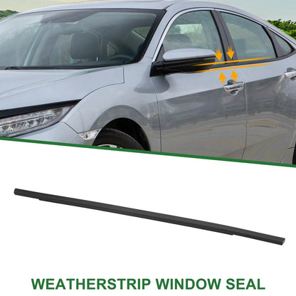 Rear Right Weatherstrip Window Seal for Honda Civic (2017-2020)