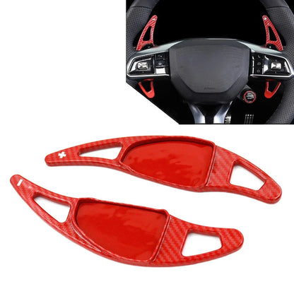 Carbon Red Steering Wheel Shift Paddle Extensions for MG5 MG7 (23-25)