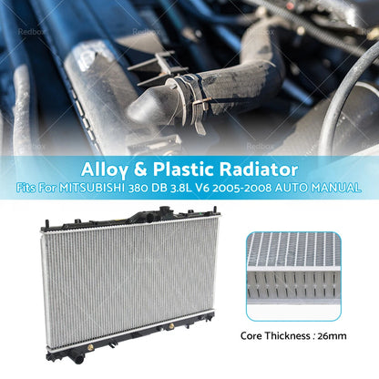 Premium Radiator 26mm for MITSUBISHI 380 DB 3.8L V6 (2005-2008)