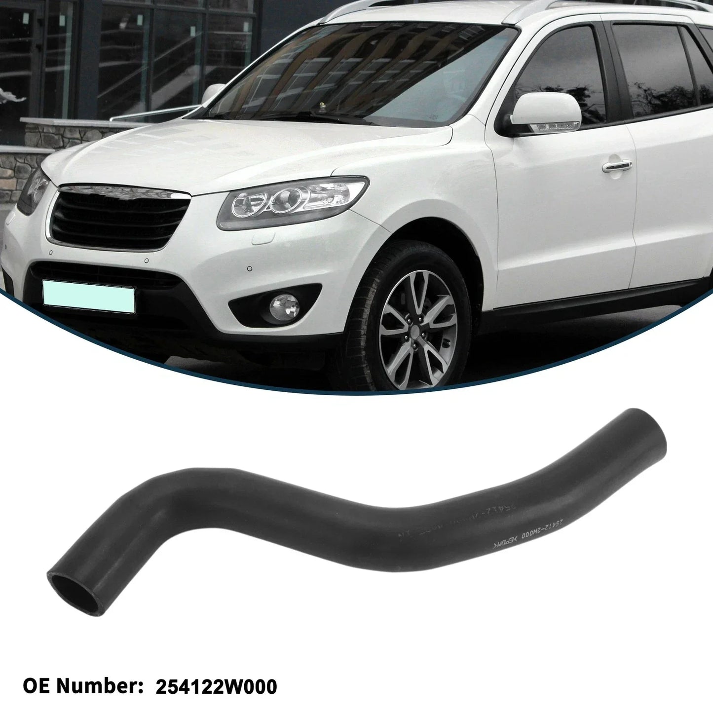 Radiator Hose for Hyundai Santa Fe 2015-2017 (2 x)