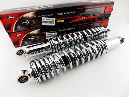 365mm Chrome Rear Shock Absorbers for Honda MR175 Elsinore