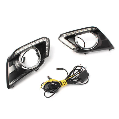 LED Daytime Running Lights w/Turn Signals for Nissan Rogue X-Trail (14-16)