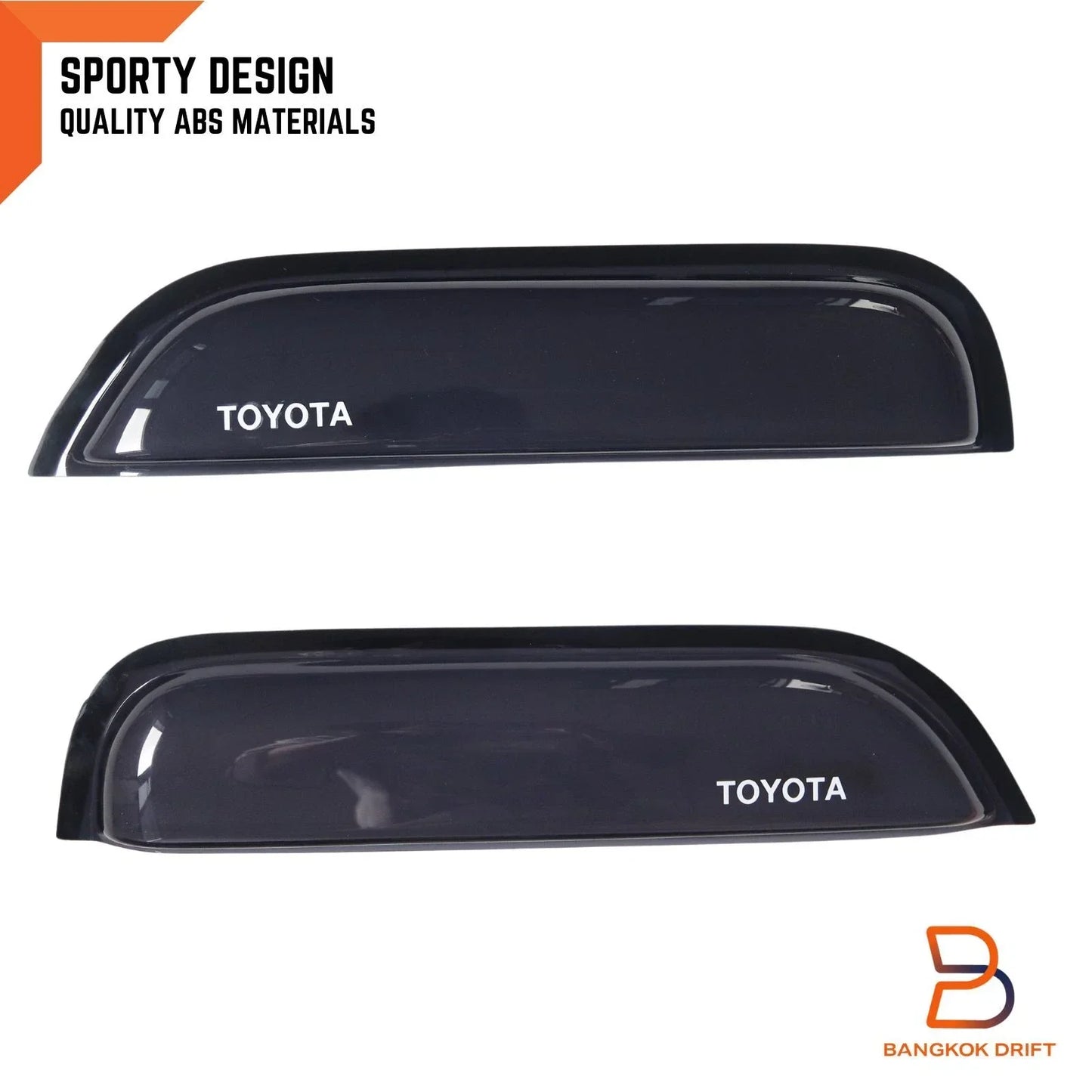 Weather Shield Window Visor Rain Guard for Toyota Hilux (1998-2004)
