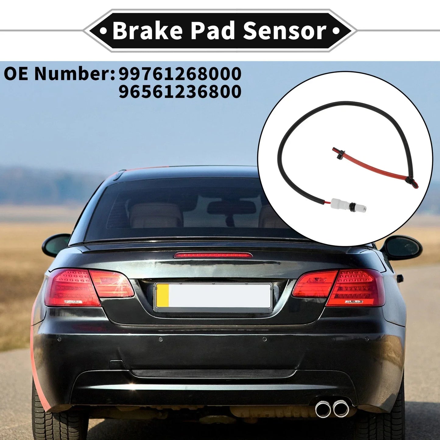 Brake Pad Wear Sensor for Porsche 911 993 964 (1988-1997)