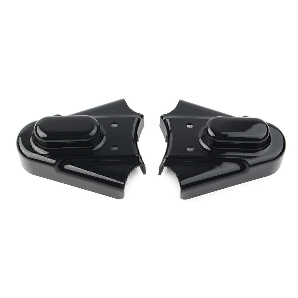 ABS Kuryakyn Gloss Black Phantom Covers for Harley Softail FXST/C