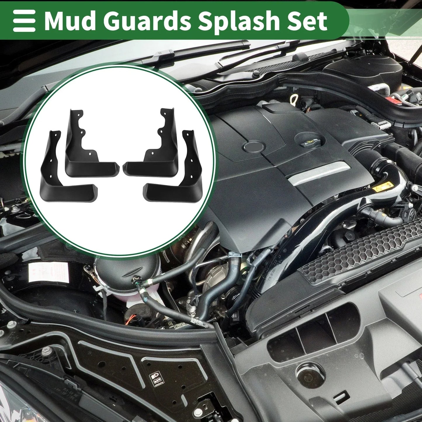 Mud Flaps Splash Guards for Honda Elysion (2012-2015)