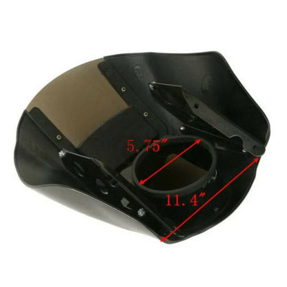 Quarter Fairing Windshield & 39mm Forks Clamps for Harley Sportster XL Dyna