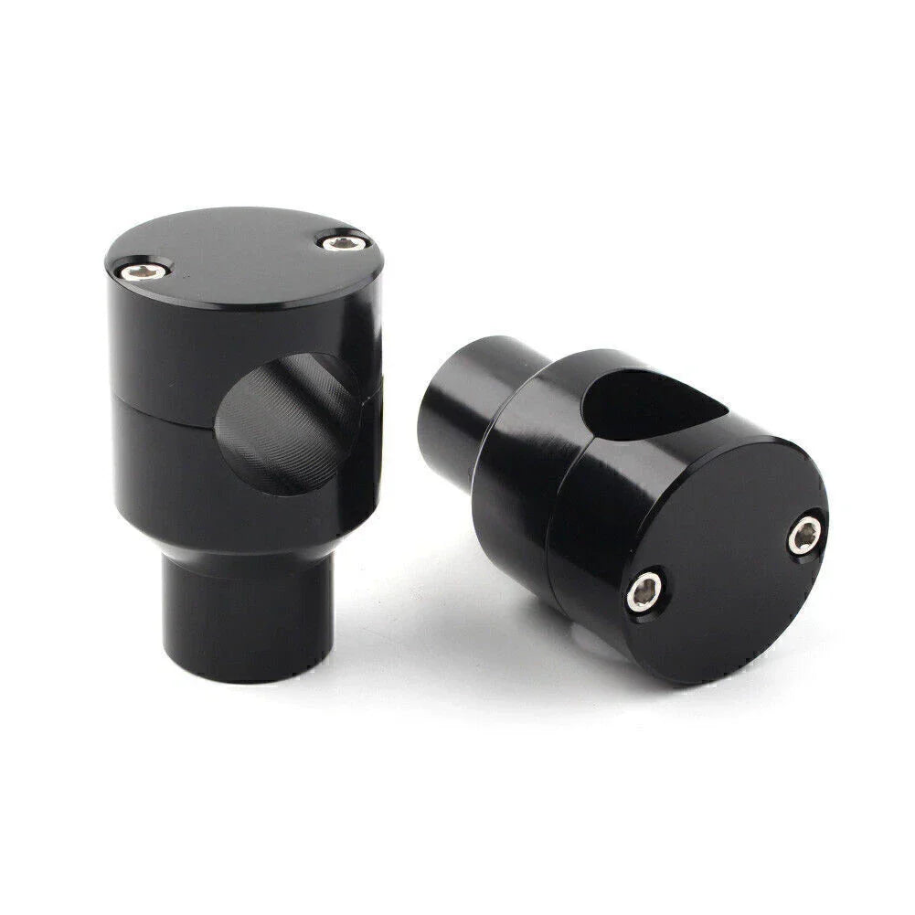 1" Handlebar Mount Adapter Risers for Honda Harley Motorcycle