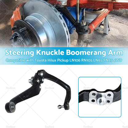 Steering Knuckle Boomerang Arm for Toyota Hilux LN106 RN105 LN65 YN65 (1988-1997)