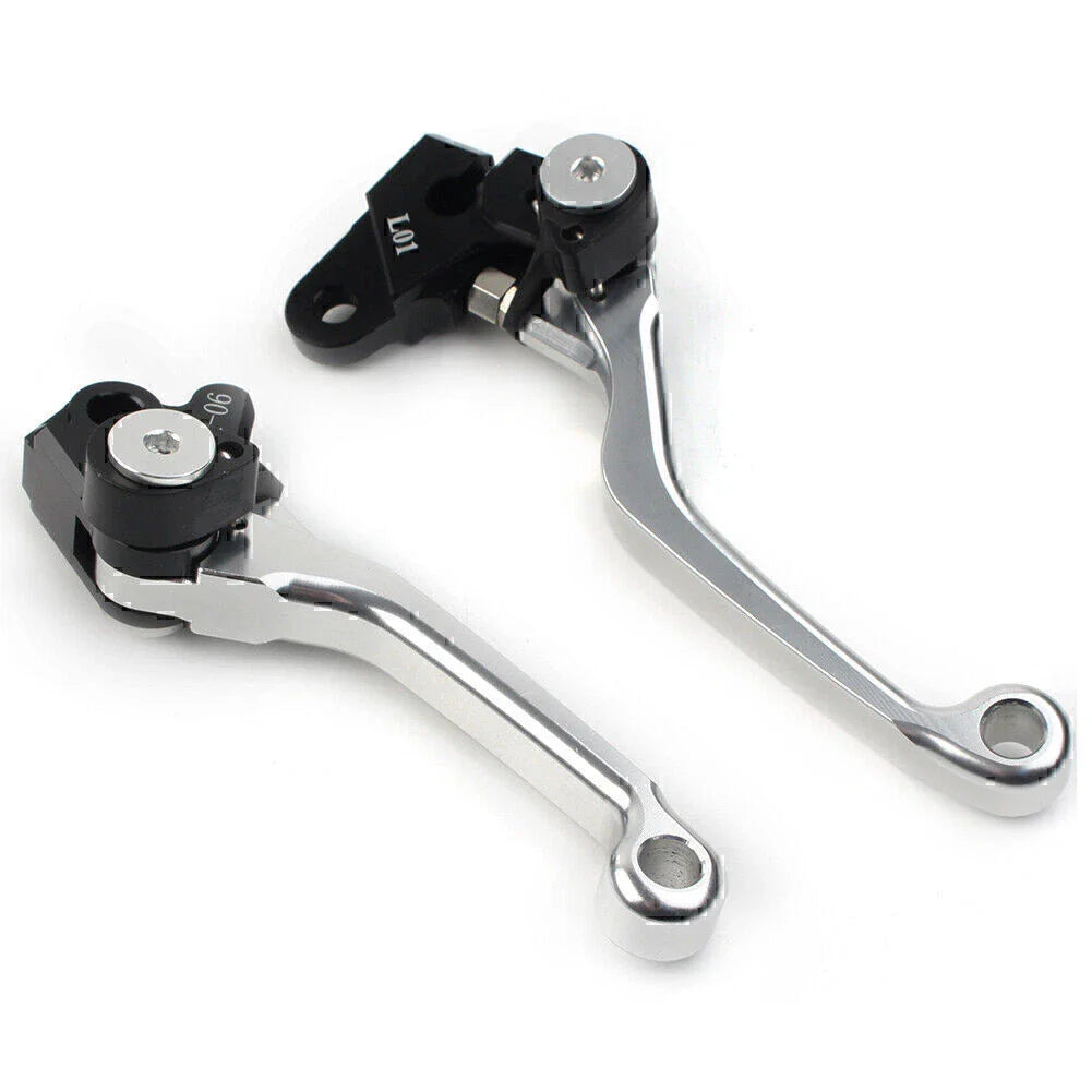 CNC Pivot Brake Clutch Levers for HONDA CRF125R 150R 250R 450R (1997-2021)