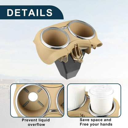 Cup Holder for Mercedes-Benz W219 2006-2011 Drink Holder Beige