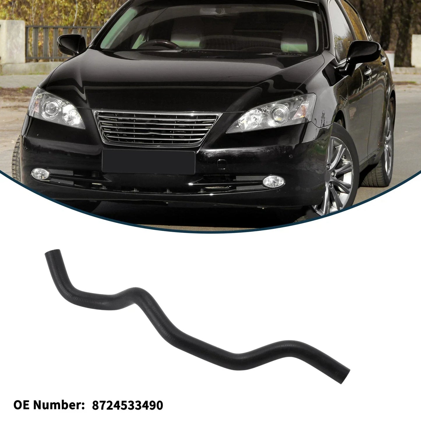Radiator Hose for Lexus ES350 2007-2012 Rubber Heating Water Pipe