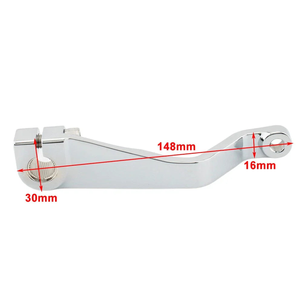 Silver Gear Shift Lever for Harley Softail Low Rider ST FXLRST (22-24)