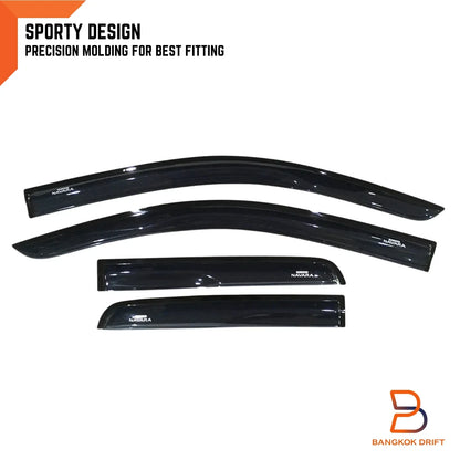 Visor Rain Shield Wind Deflector for Nissan Navara NP300 D23 (2015-2019)