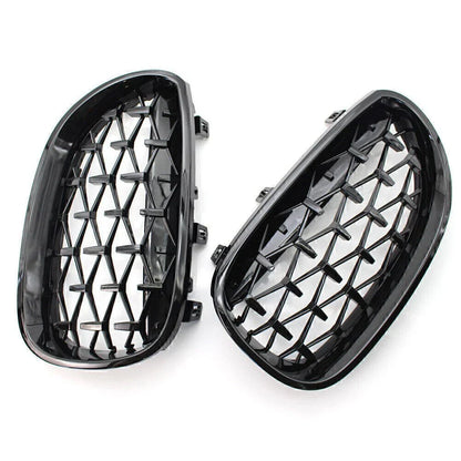 Diamond Meteor Front Kidney Grill for BMW E60 5 Series (2003-2009)