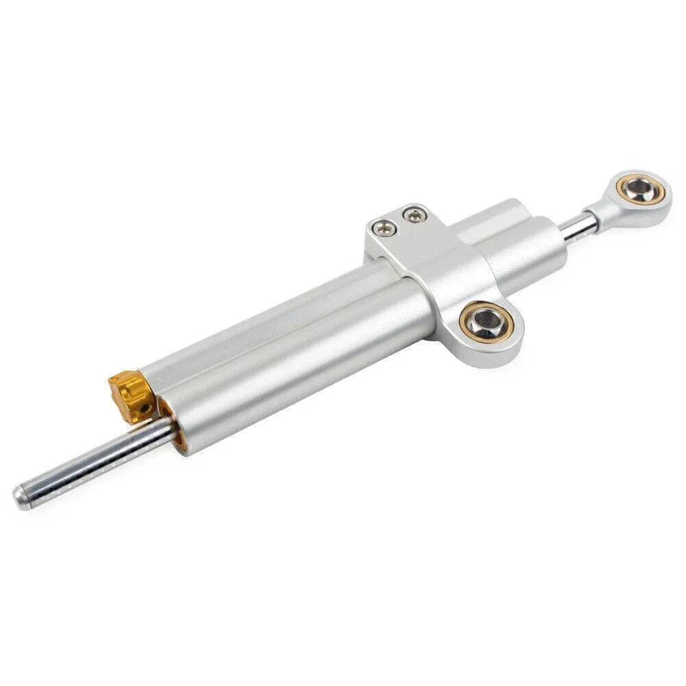 260mm Steering Damper Stabilizer for Motorcycle - Silver