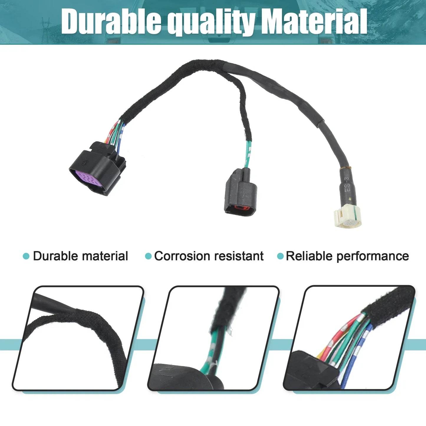 Car Camera Wiring Harness for Dodge Ram 1500 2500 3500 (2013-2017)