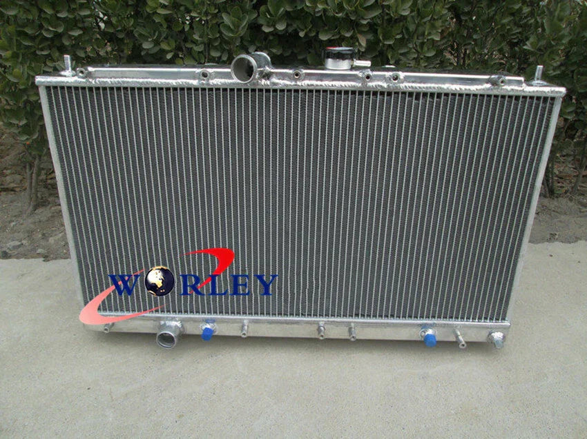 Aluminum Radiator + Fans for Mitsubishi Galant VR4 EC5A/EC5W (1996-2003)