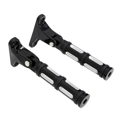 Black Passenger Footpeg for Harley Road King Street Electra Glide (1993-2025)