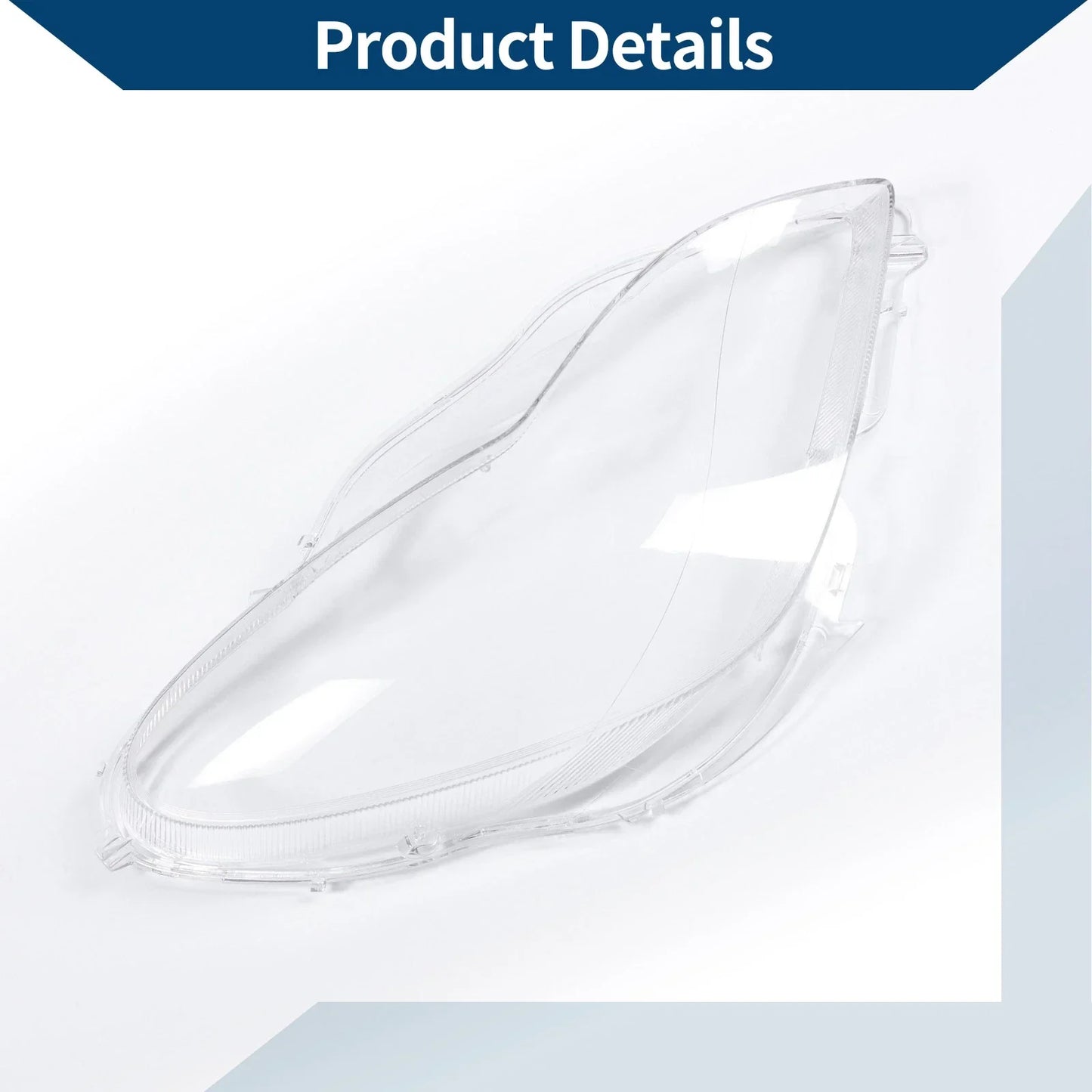 Front Right Headlight Lens Cover for Mercedes-Benz (2006-2011)