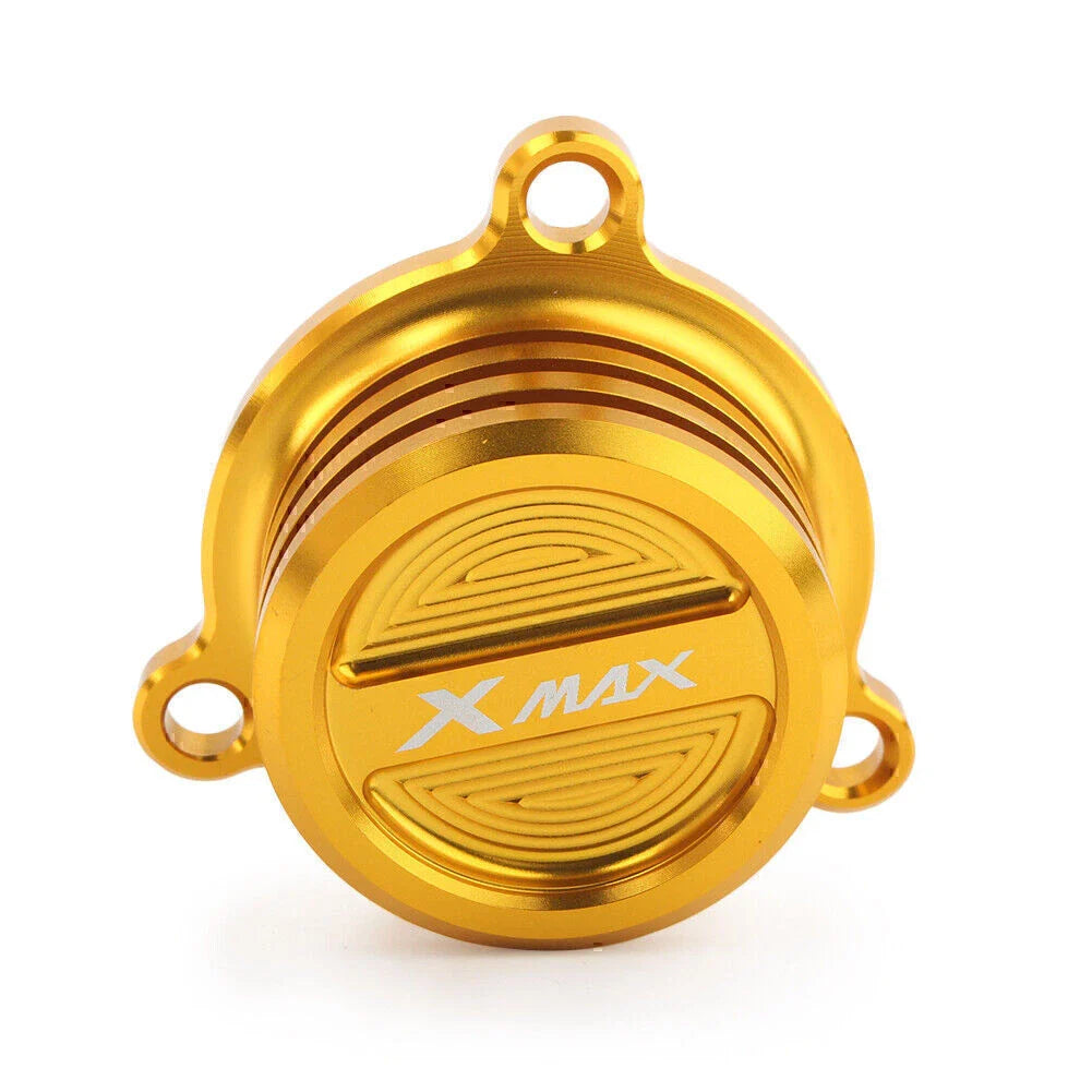 Engine Oil Filter Clear Caps for Yamaha XMAX 250 300 400 (2018)