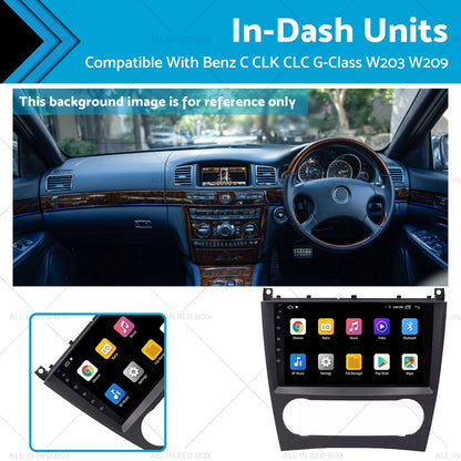 9" CarPlay Stereo Head Unit for Mercedes CLK C CLC G-Class (2000-2010)