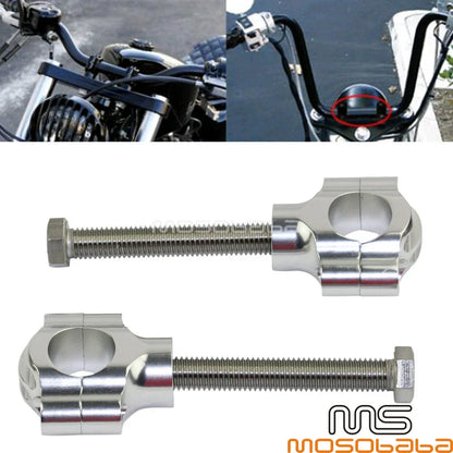 25mm Motorcycle Handlebar Mount Riser for Harley Dyna, Honda, Yamaha, BMW