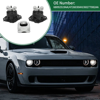 Engine Motor Mount Set for Dodge Challenger (2015-2023)