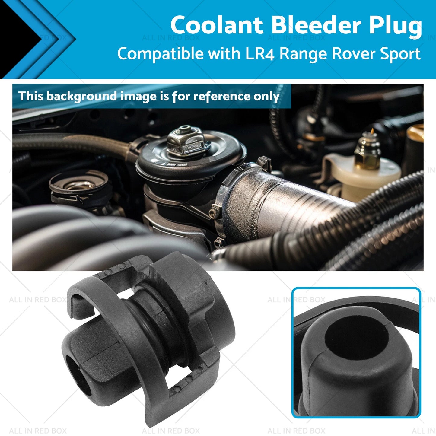 Coolant Bleeder Plug for Land Rover LR4, Range Rover Sport (2010-2016)
