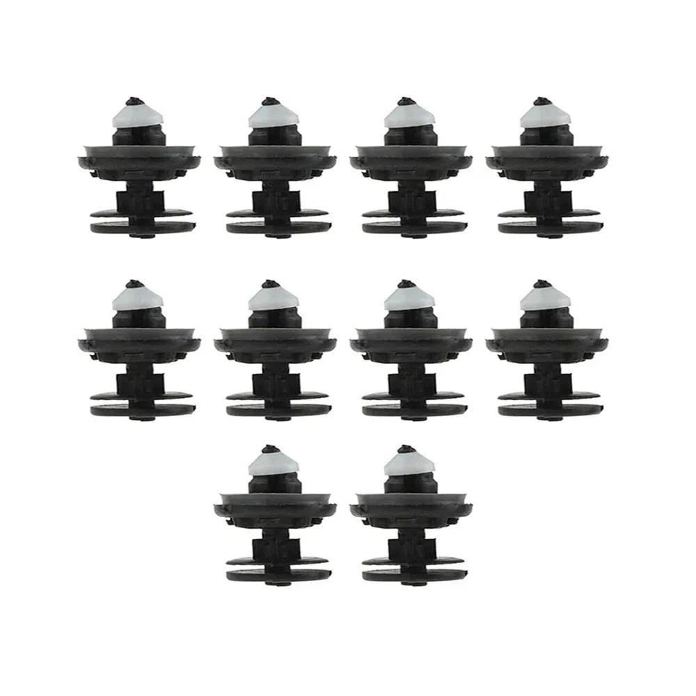 10 x Car Door Trim Panel Clips for Ford Focus, Kuga, C-MAX (2004-2023)