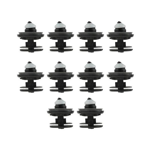 10 x Car Door Trim Panel Clips for Ford Focus, Kuga, C-MAX (2004-2023)