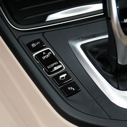 4Pcs Gear Shift Button Covers for BMW 1 2 3 4 Series (F20-F23)
