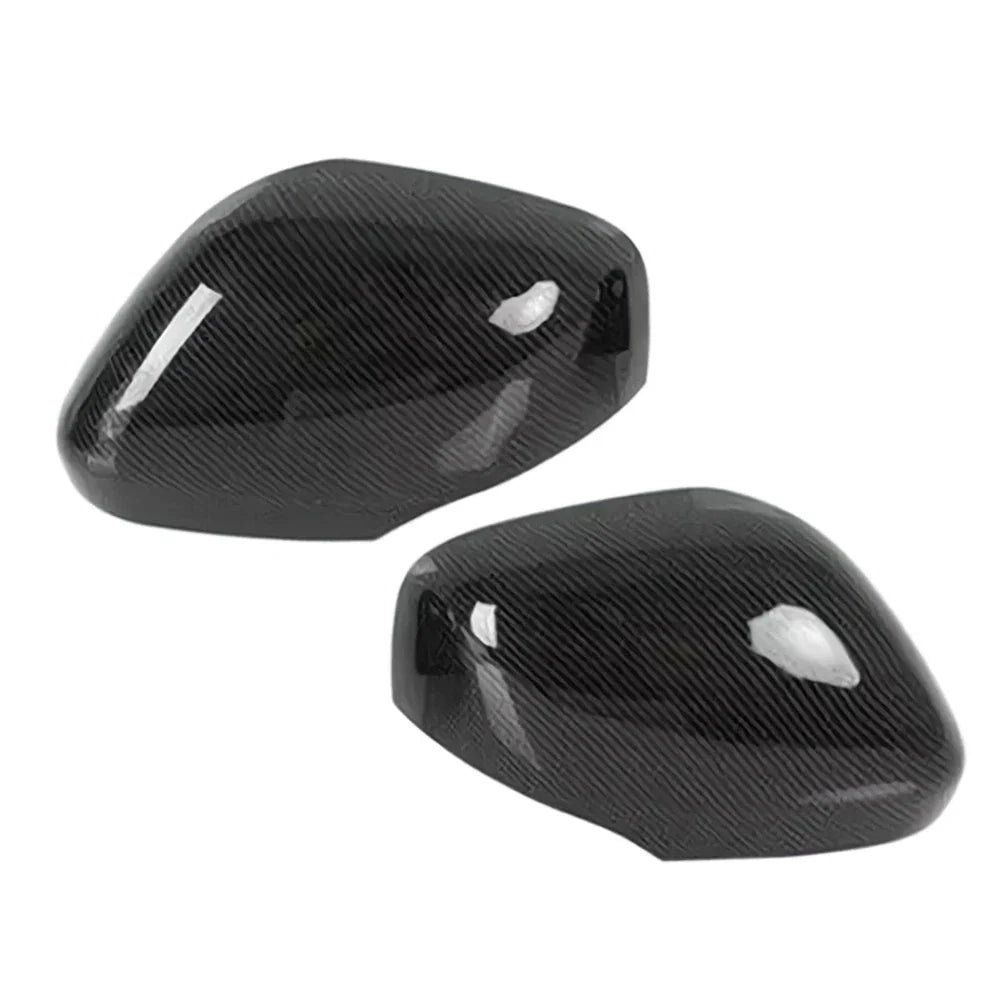 ABS Carbon Fiber Rear View Mirror Cover Trim for Nissan Armada (2017-2023)