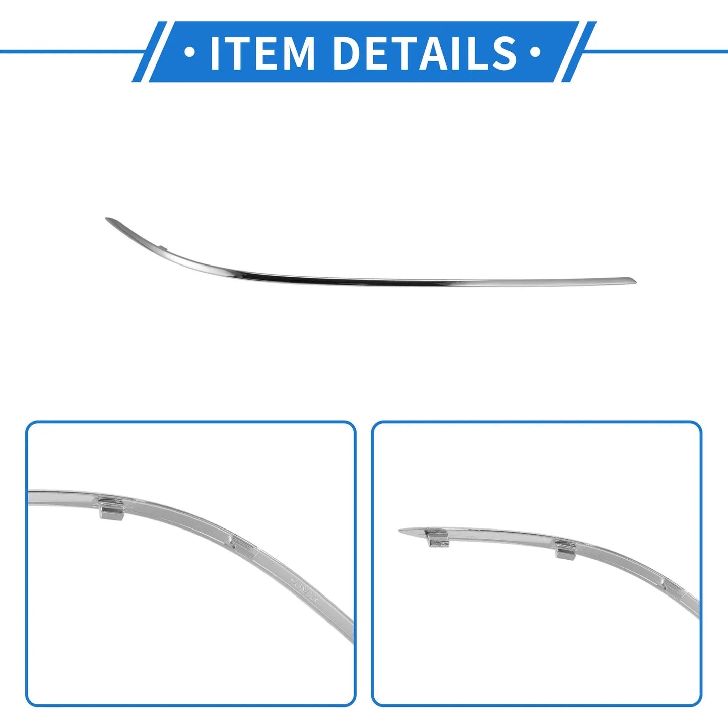 Bumper Grille Trim Garnish for Mercedes-Benz W212/E (2010-2013)