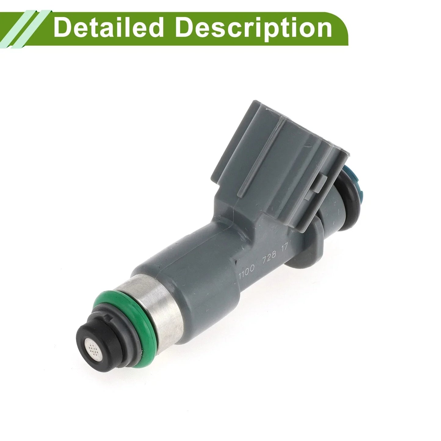 Fuel Injector 1 x No.16450R70A01 for Honda Accord 3.5 (2008-2017) Gray