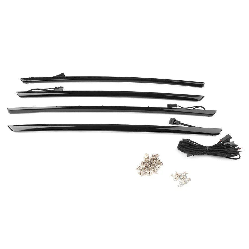LED Ambient Light Bars for BMW F30 (2012-2019) - Dual Color Orange/Blue