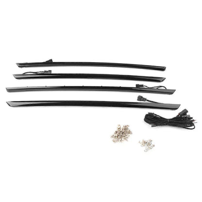 LED Ambient Light Bars for BMW F30 (2012-2019) - Dual Color Orange/Blue