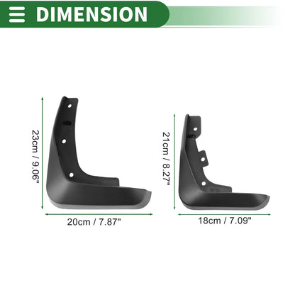 Mud Flaps Splash Guards Set for Lexus ES (2007-2011)